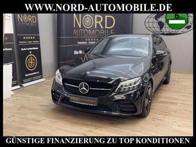 Schwarz Gebraucht 2021 Mercedes C300e AMG Kombi | 24.880 € (Fairer Preis)