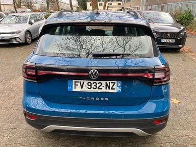 Gebraucht VW T-Cross Life 116 PS (85 kW) 2020 Blau SUV
