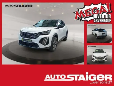 Gebraucht Peugeot 2008 GT 131 PS (96 kW) 2023 Weiss/typ aussenverkleidung me SUV