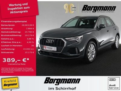 Nanograu metallic (metallic) Gebraucht 2022 Audi Q3 Ambiente SUV | 28.664 € (Fairer Preis)