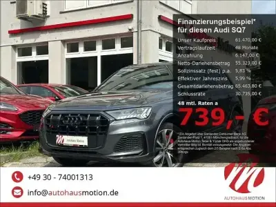 Brugt Audi SQ7 Ambiente 435 HK (319 kW) 2020 Grå SUV