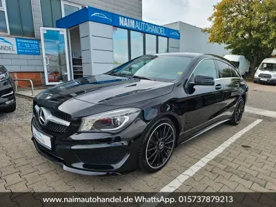 Gebraucht Mercedes CLA180 Shooting Brake AMG line 122 PS (89 kW) 2016 Schwarz Kombi