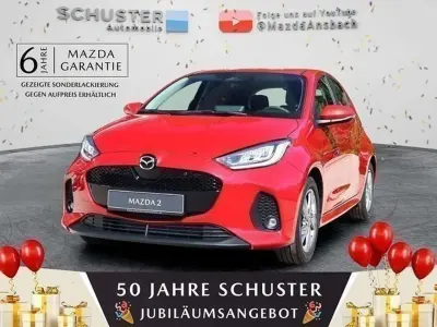 Neu Mazda 2 Exclusive-Line 116 PS (85 kW) 2026 Rot Kleinwagen