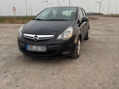 Gebraucht Opel Corsa 80 PS (58 kW) 2014 Schwarz Kleinwagen