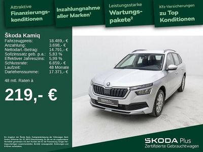 Brillantsilber metallic Gebraucht 2022 Skoda Kamiq Ambition SUV | 18.489 € (Guter Preis)