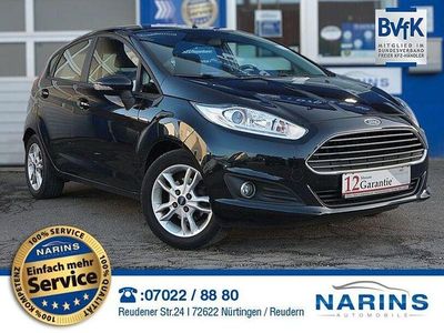 Gebraucht Ford Fiesta Trend 101 PS (74 kW) 2015 Schwarz Kleinwagen