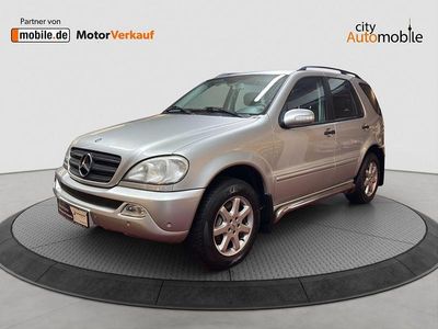 Brugt Mercedes ML320 218 HK (160 kW) 2002 Sølv SUV