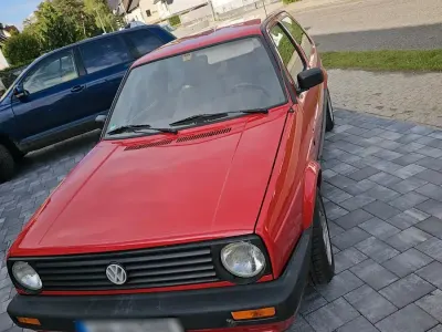 Gebraucht VW Golf II 54 PS (39 kW) 1990 Rot Kleinwagen