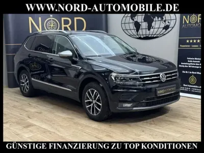 Gebraucht VW Tiguan Allspace Comfortline 150 PS (110 kW) 2020 Deep black perleffek (metallic) SUV