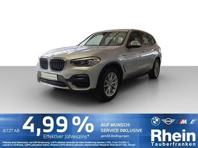 Używany BMW X3 Advantage 292 KM (214 kW) 2020 Srebrny SUV