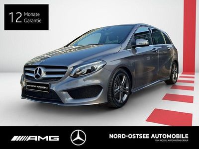 Gebraucht Mercedes B180 AMG line 122 PS (89 kW) 2018 Metalliclack mountaingrau Van / Kleinbus