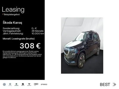 Gebraucht Skoda Karoq Tour 150 PS (110 kW) 2025 Blackmagic perleffekt SUV