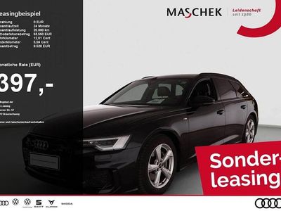 Mythosschwarz metallic Gebraucht 2025 Audi A6 S-Line Kombi | 52.240 € (Fairer Preis)
