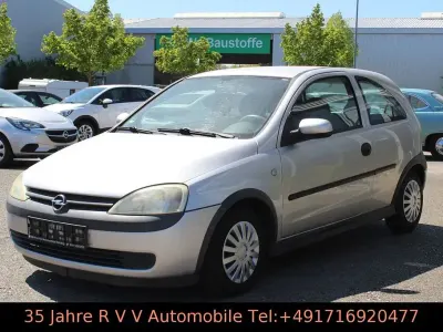 Gebraucht Opel Corsa 58 PS (42 kW) 2002 Silber Kleinwagen