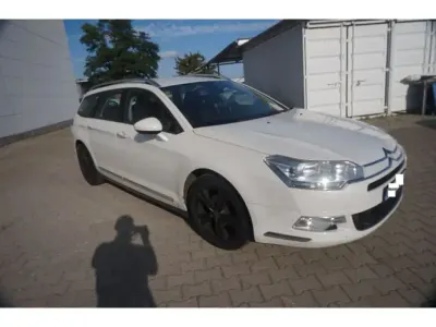 Gebraucht Citroën C5 163 PS (119 kW) 2010 Lack weiss perlglänzend/metallic (metallic) Kombi
