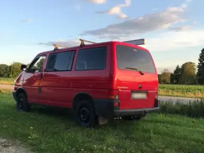 Brugt VW T4 90 HK (66 kW) 2000 Rød Van