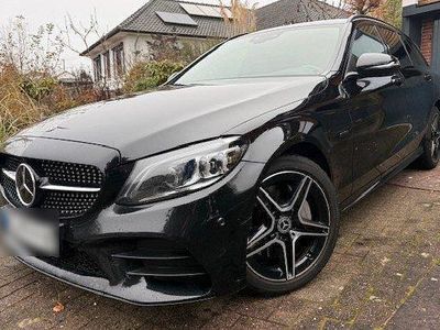 Usata Mercedes C300e AMG line 194 CV (142 kW) 2020 Nero Station wagon