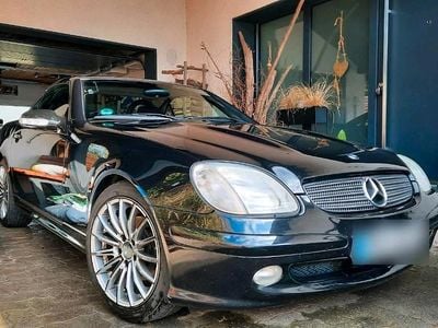 Gebraucht Mercedes SLK200 163 PS (119 kW) 2001 Schwarz Cabrio