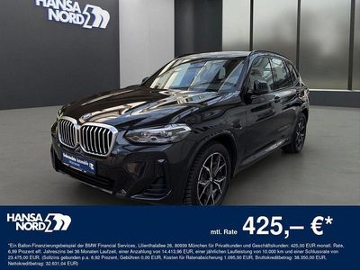 Usata BMW X3 Sport Line 286 CV (210 kW) 2022 Nero SUV