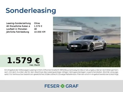 Ny Audi RS5 Ambiente 639 HK (469 kW) 2026 Grå Sedan