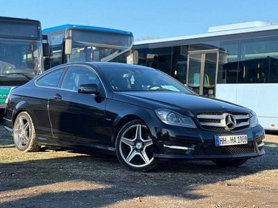Gebraucht Mercedes C220 AMG line 170 PS (125 kW) 2011 Schwarz Coupé