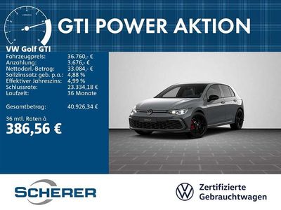 Gebraucht VW Golf VIII GTI 245 PS (180 kW) 2024 Mondsteingrau Limousine