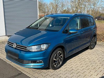 Gebraucht VW Touran 115 PS (84 kW) 2018 Blau Van / Kleinbus