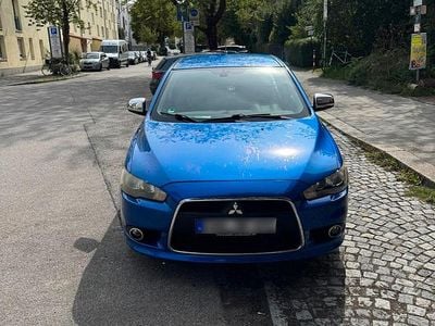 Gebraucht Mitsubishi Lancer Sportback 143 PS (105 kW) 2009 Blau Kleinwagen
