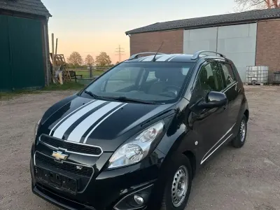 Brugt Chevrolet Spark LS 80 HK (58 kW) 2012 Sort Hatchback