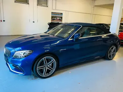 Gebraucht Mercedes C63 AMG AMG 476 PS (350 kW) 2019 Blau Cabrio