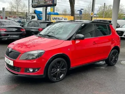 Second-hand Skoda Fabia Monte Carlo 105 CP (77 kW) 2014 Roșu Berlinǎ