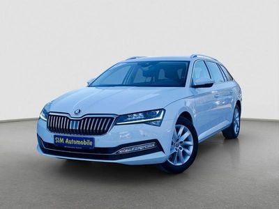 Gebraucht Skoda Superb Style 150 PS (110 kW) 2022 Weiß Kombi