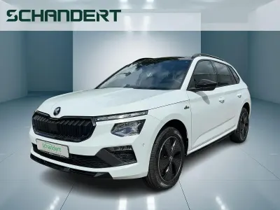 Neu Skoda Kamiq Monte Carlo 116 PS (85 kW) 2026 Moonweiss metallic SUV