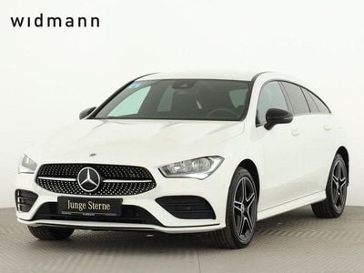 Gebraucht Mercedes CLA250e Shooting Brake AMG 218 PS (160 kW) 2021 Unilack polarweiss Kombi