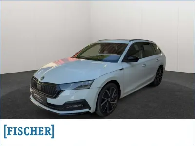 Gebraucht Skoda Octavia SportLine 150 PS (110 kW) 2022 Weiss Kombi