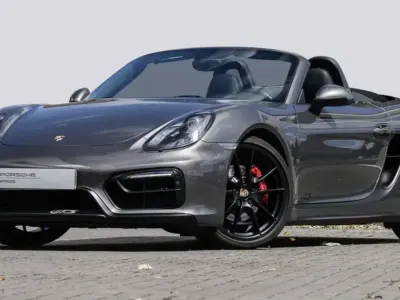 Second-hand Porsche Boxster 330 CP (242 kW) 2015 Gri Cabrio