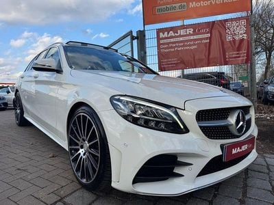 Gebraucht Mercedes C300 AMG 245 PS (180 kW) 2019 Weiß Limousine
