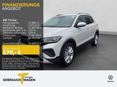 Neu VW T-Cross Life 150 PS (110 kW) 2025 Rot SUV