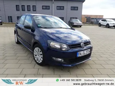 Gebraucht VW Polo 90 PS (66 kW) 2010 Blau Kleinwagen