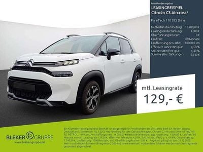 Usata Citroën C3 Aircross Shine 110 CV (80 kW) 2023 Bianco SUV