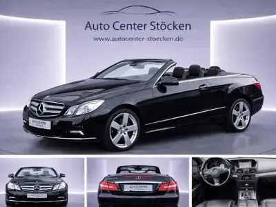 Gebraucht Mercedes E500 388 PS (285 kW) 2011 Schwarz Cabrio