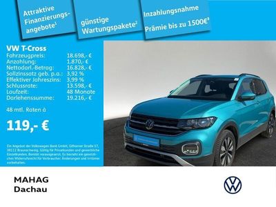 Grün Gebraucht 2023 VW T-Cross Move SUV | 20.881 € (Fairer Preis)