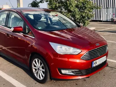 Gebraucht Ford C-MAX Titanium 150 PS (110 kW) 2015 Rot Van / Kleinbus