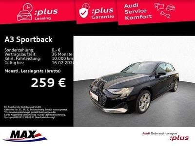 Mythosschwarz metallic (metallic) Gebraucht 2025 Audi A3 Advanced Limousine | 30.989 € (Superpreis)