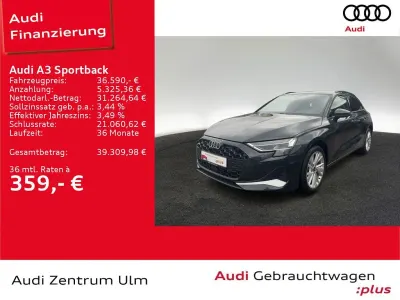 Gebraucht Audi A3 Advanced Plus 150 PS (110 kW) 2025 Manhattangrau metallic Limousine