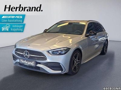 Usata Mercedes C220 AMG 200 CV (147 kW) 2022 Argento Station wagon