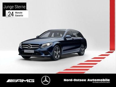 Gebraucht Mercedes C180 Avantgarde 156 PS (114 kW) 2020 Blau Limousine