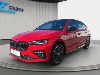 Brugt Skoda Scala Monte Carlo 116 HK (85 kW) 2024 Rød Hatchback