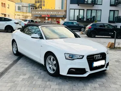 Gebraucht Audi A5 Cabriolet 190 PS (139 kW) 2016 Weiß Cabrio