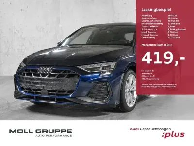 Usata Audi A3 S-Line 150 CV (110 kW) 2026 Blu Berlina